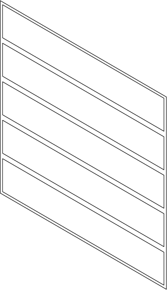 Diamond hatch gauche